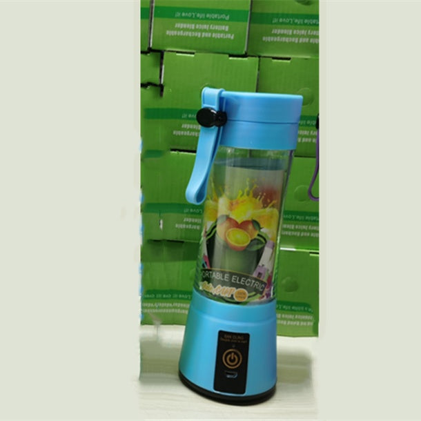 USB Blender for Smoothies - Rechargeable 6-Blade 380ml!