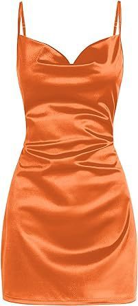 Satin Backless Dress – Slip Into Summer Shine