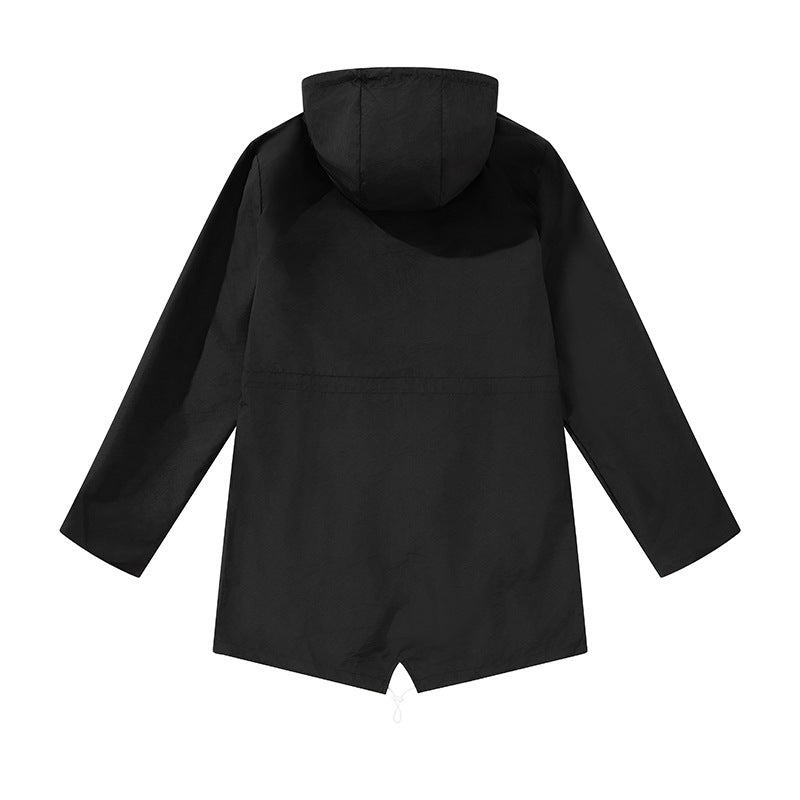 Women's Lightweight Hooded Windbreaker Jacket – Waterproof