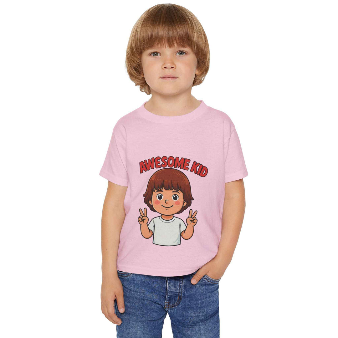 Awesome Kid Toddler T-shirt - Fun, Comfy  Play-Ready Tee