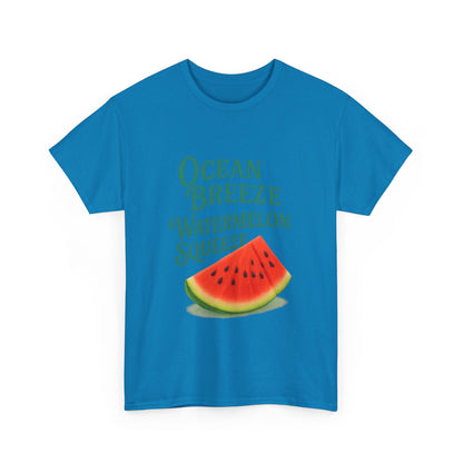 Watermelon Summer Tee – Unisex Cotton Beach Shirt