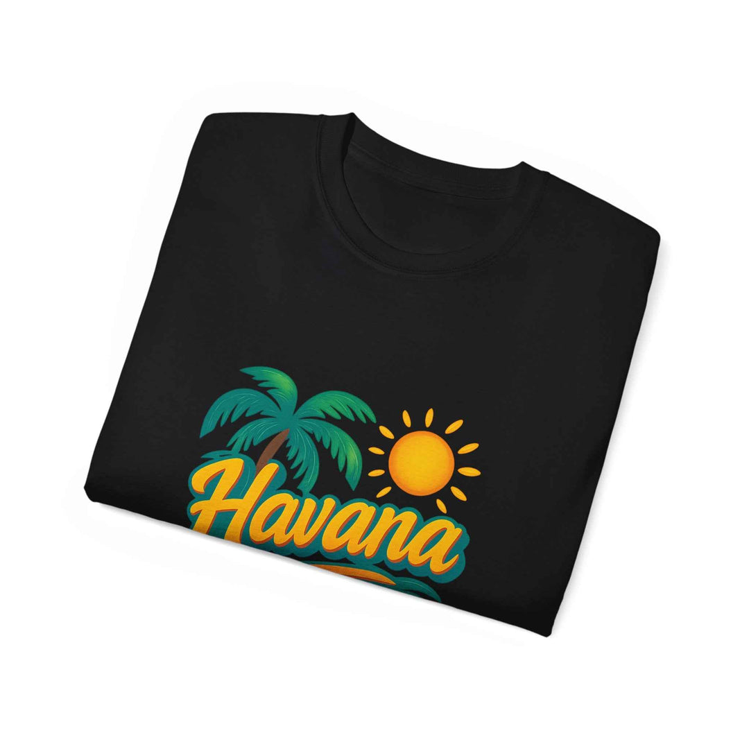 Sunset Escape: Havana Tropical Vibe Tee  Unisex Summer Shirt