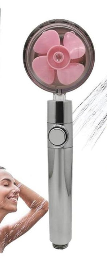 Propeller Driven Shower Head – Turbo Pressure, Save