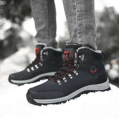 Men’s Winter Snow Boots – Warm, Grip & Go