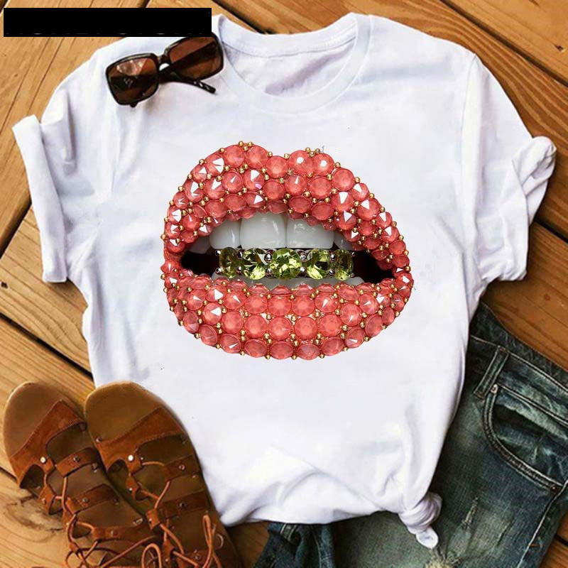 Poker Spades Sequin Women’s T Shirt Cotton Fit Style