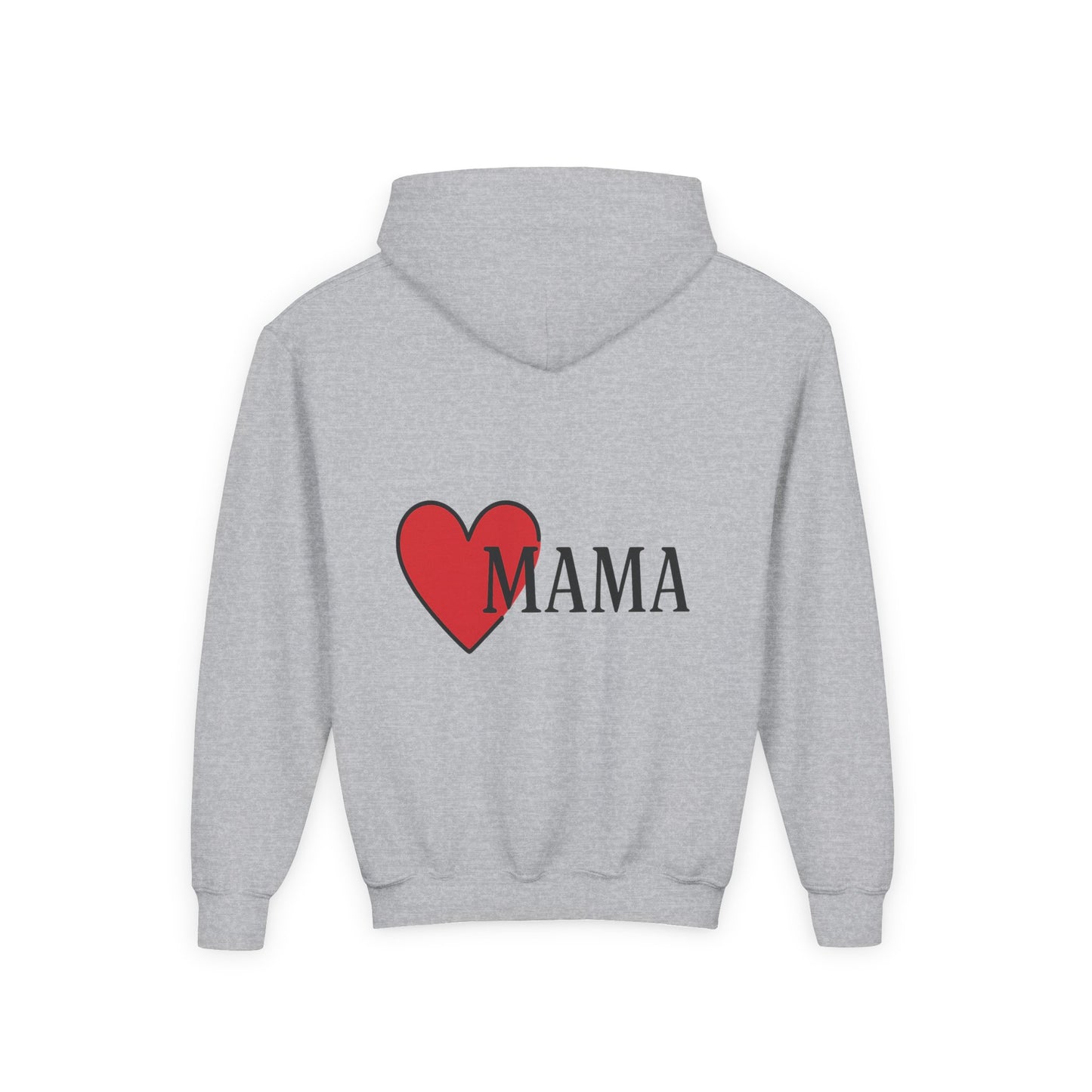 Heartfelt Mama Youth Hoodie – Cozy Gift for Kids