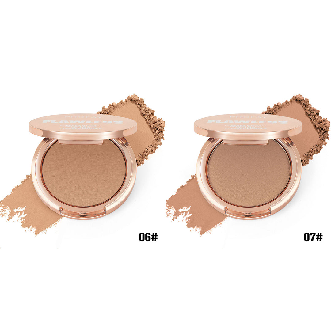 Two compact powders with shades labeled 06