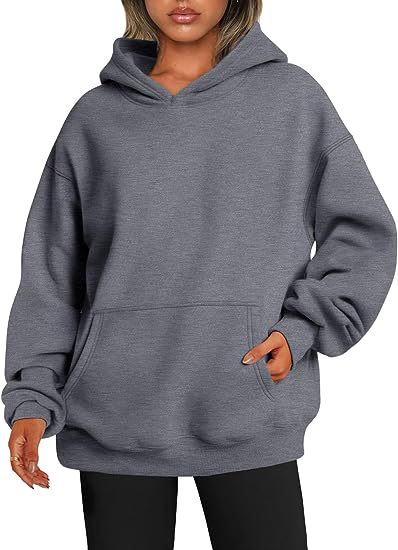 Oversized Women Hoodie With Pockets Casual Pullover Style