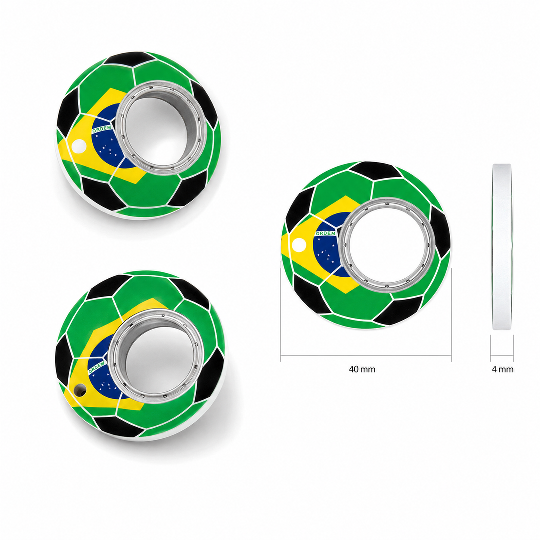 Fidget Spinner Keychain Football Stress Relief Toy 2026