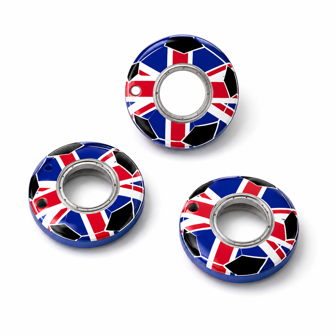 Fidget Spinner Keychain Football Stress Relief Toy 2026