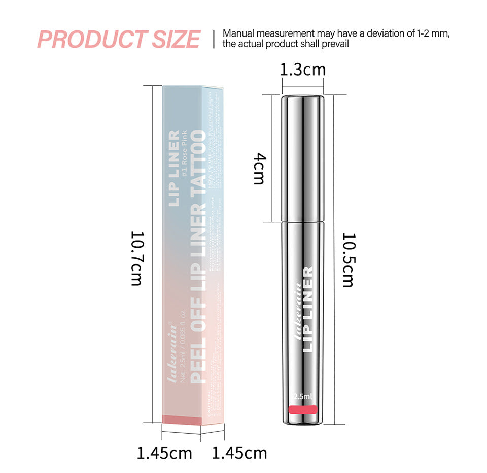 Hook Line Lip Stick – Matt, kein Abfärben, ganztägig