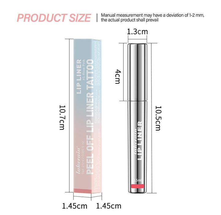 Hook Line Lip Stick – Matt, kein Abfärben, ganztägig