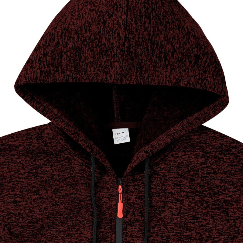 Schwerer Fleece-Cargo-Pullover – Warmer Vintage-Sportstil