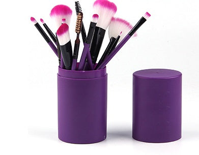 12pcs Makeup Brush Set – Flawless Looks, Shop Now
