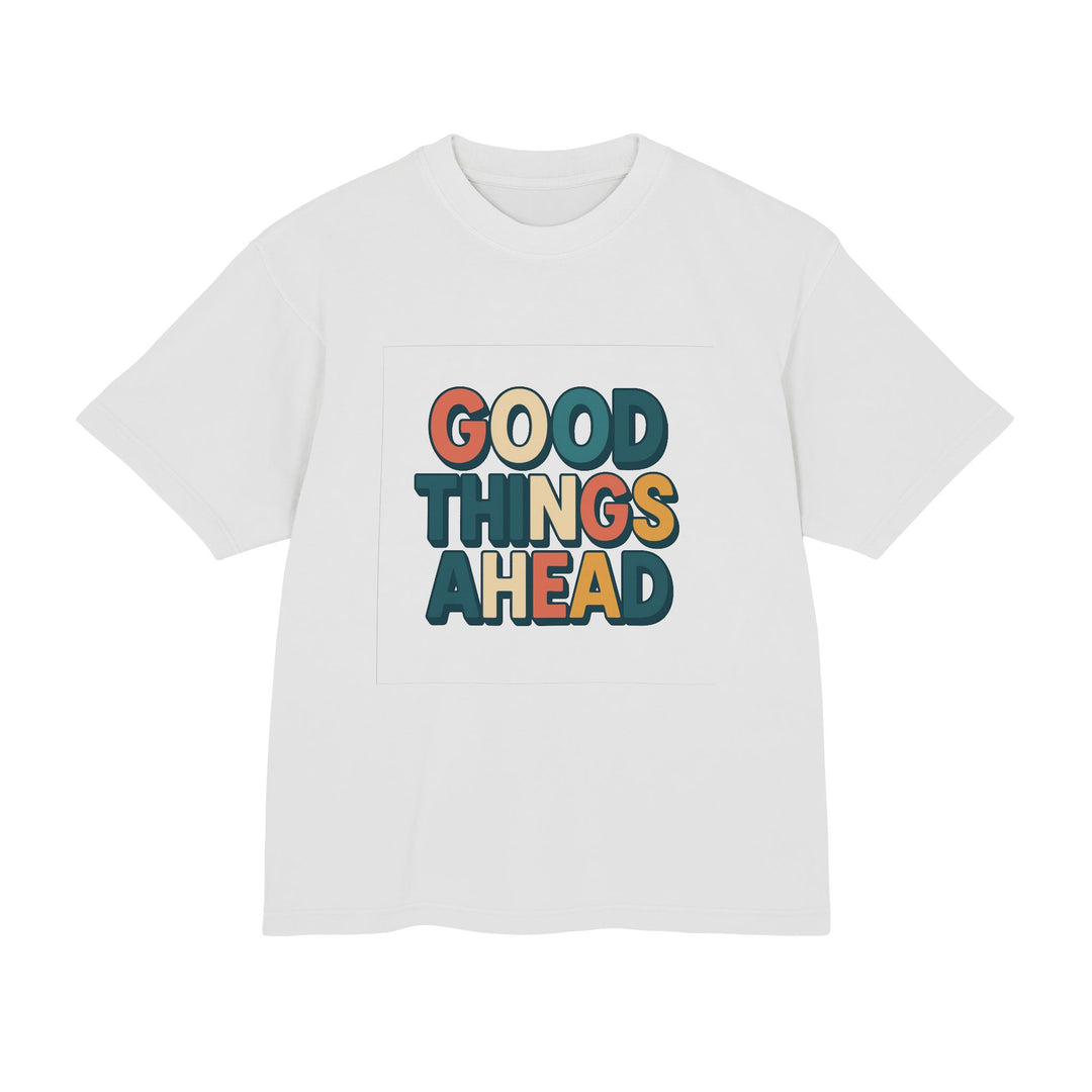 Graphic cotton tee for women with city-ready print, comfortable boxy cut, and gift-ready Love You Forever mood for daily wear