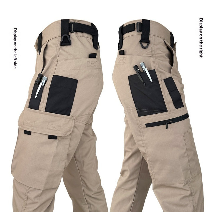 Men Tactical Cargo Pants – Waterproof Summer Utility