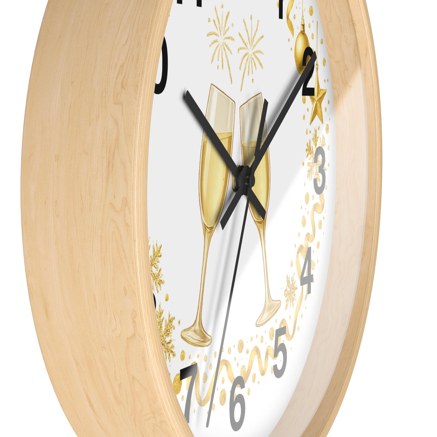 Festive Wall Clock – Celebrate in Style, Shop Now