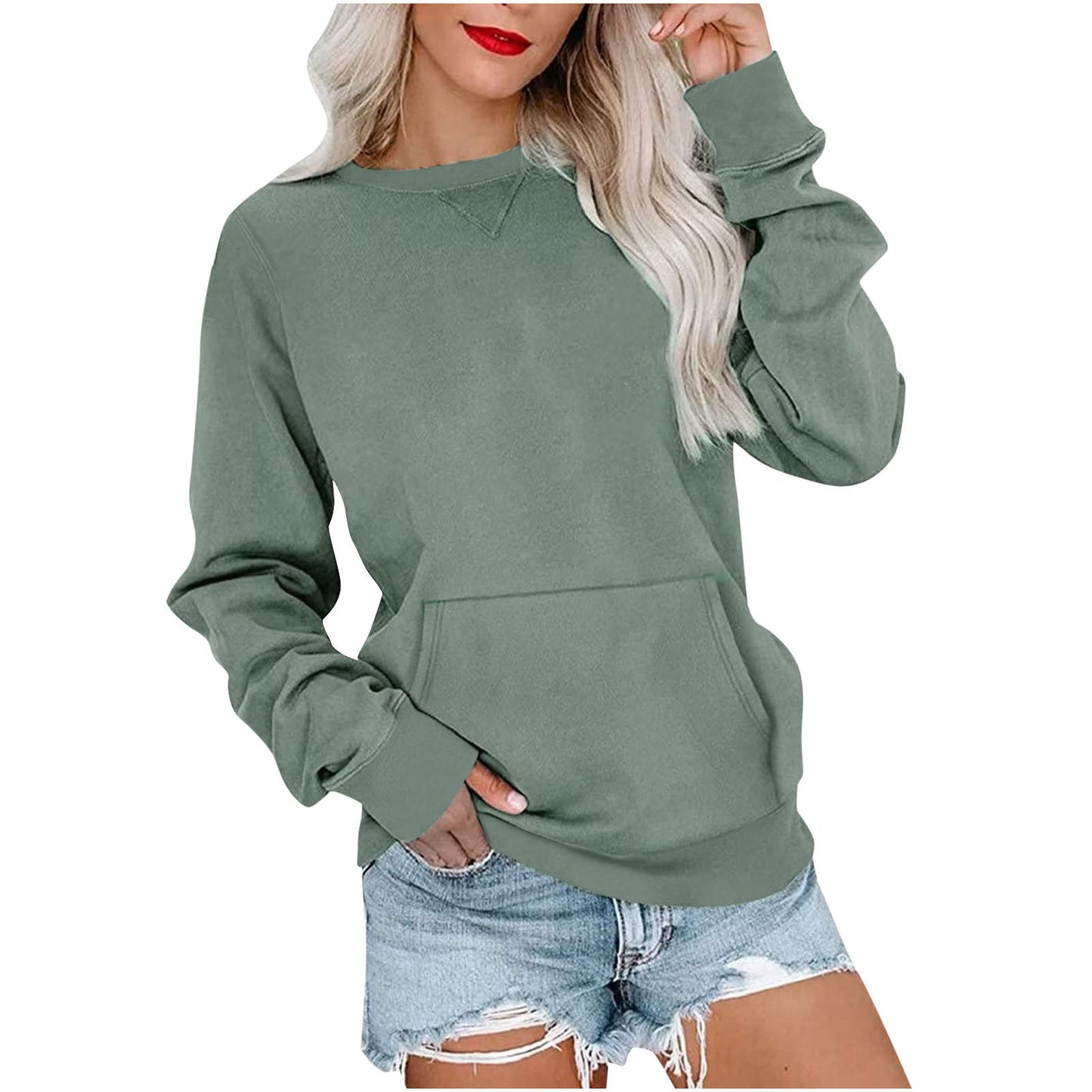 Women's Loose Long Sleeve Sweater – Cozy & Loose Fit