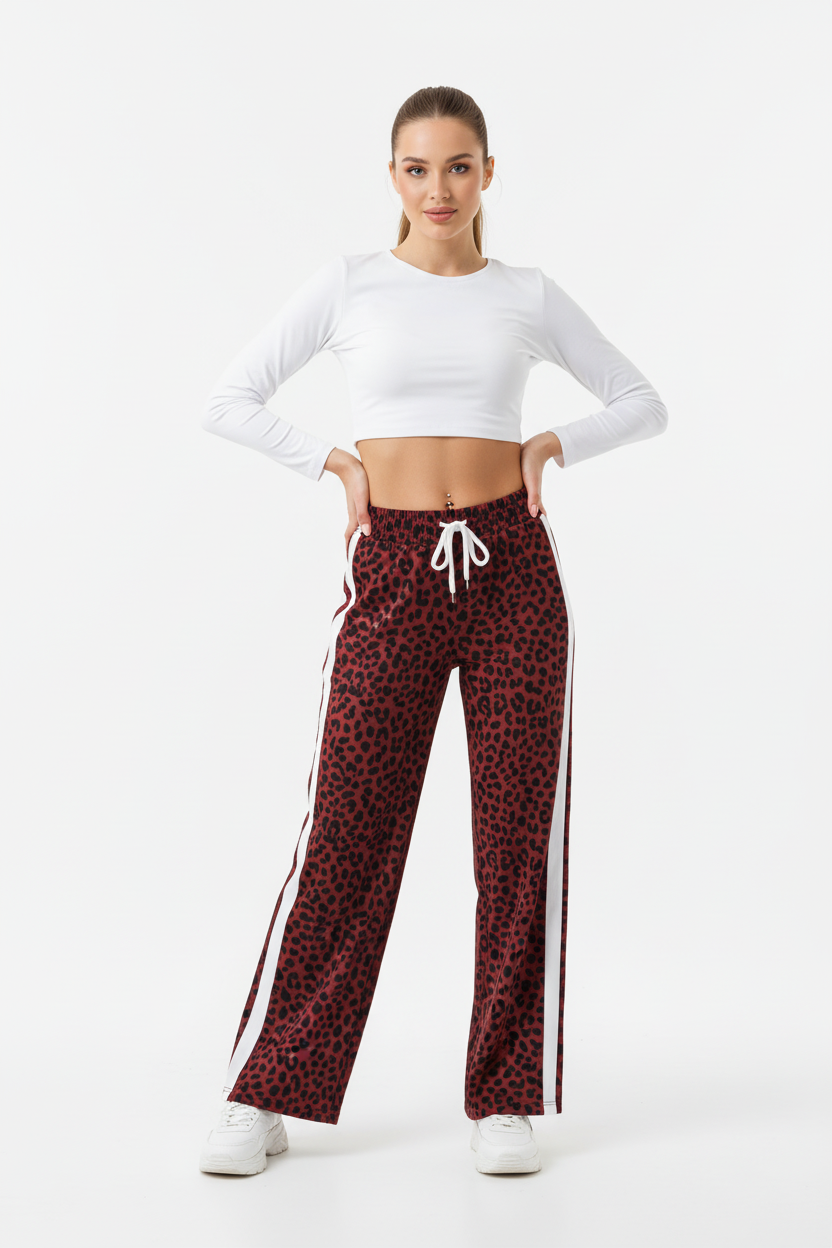 Leopard Flowy Pants - Easy Statement Look