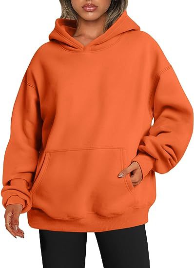 Oversized Women Hoodie With Pockets Casual Pullover Style