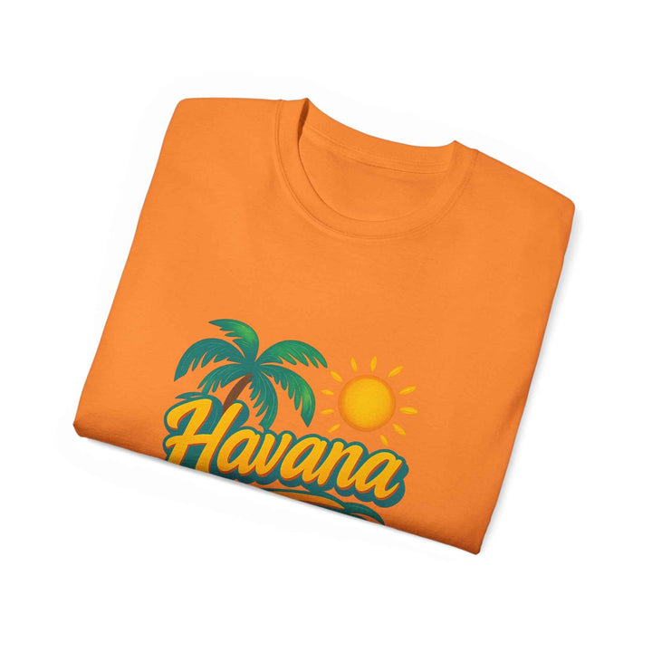 Sunset Escape: Havana Tropical Vibe Tee  Unisex Summer Shirt