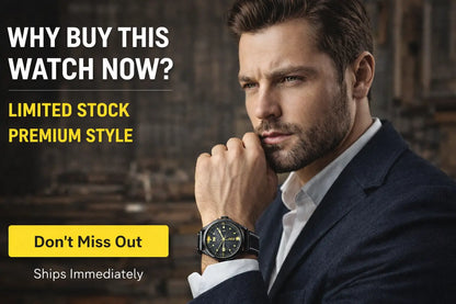 men quartz watch everyday office wear styling