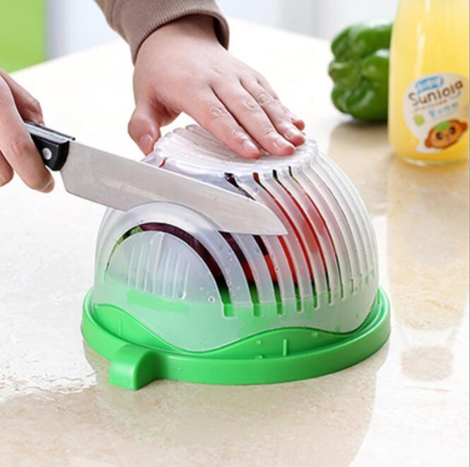 Salad Cutter Bowl – Quick Veggie Chopper!