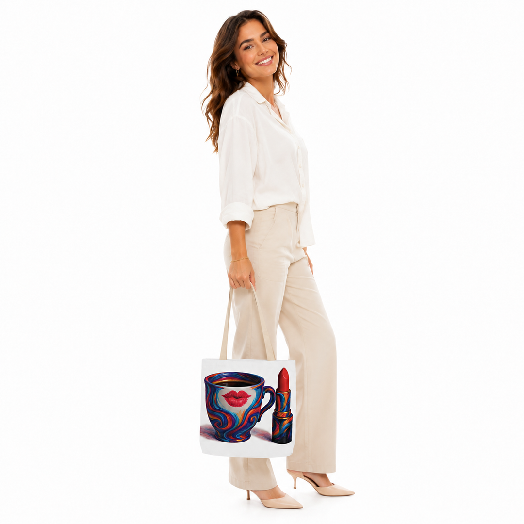Lightweight everyday tote bag styled for errands, travel and casual weekend outfits