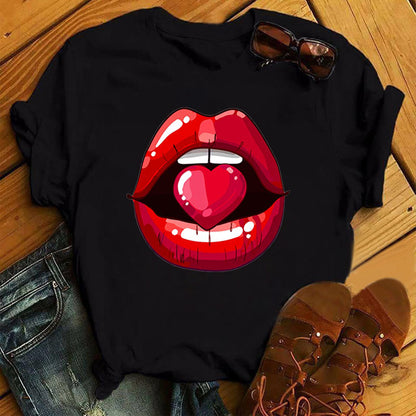 Poker Spades Sequin Women’s T Shirt Cotton Fit Style