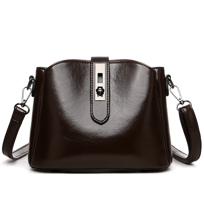 minimalist PU leather bag designed for everyday elegance with soft structure and luxury look