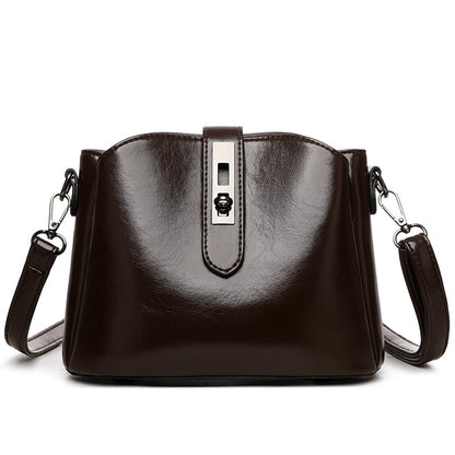 minimalist PU leather bag designed for everyday elegance with soft structure and luxury look