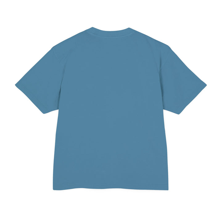 Blue t-shirt on a white background