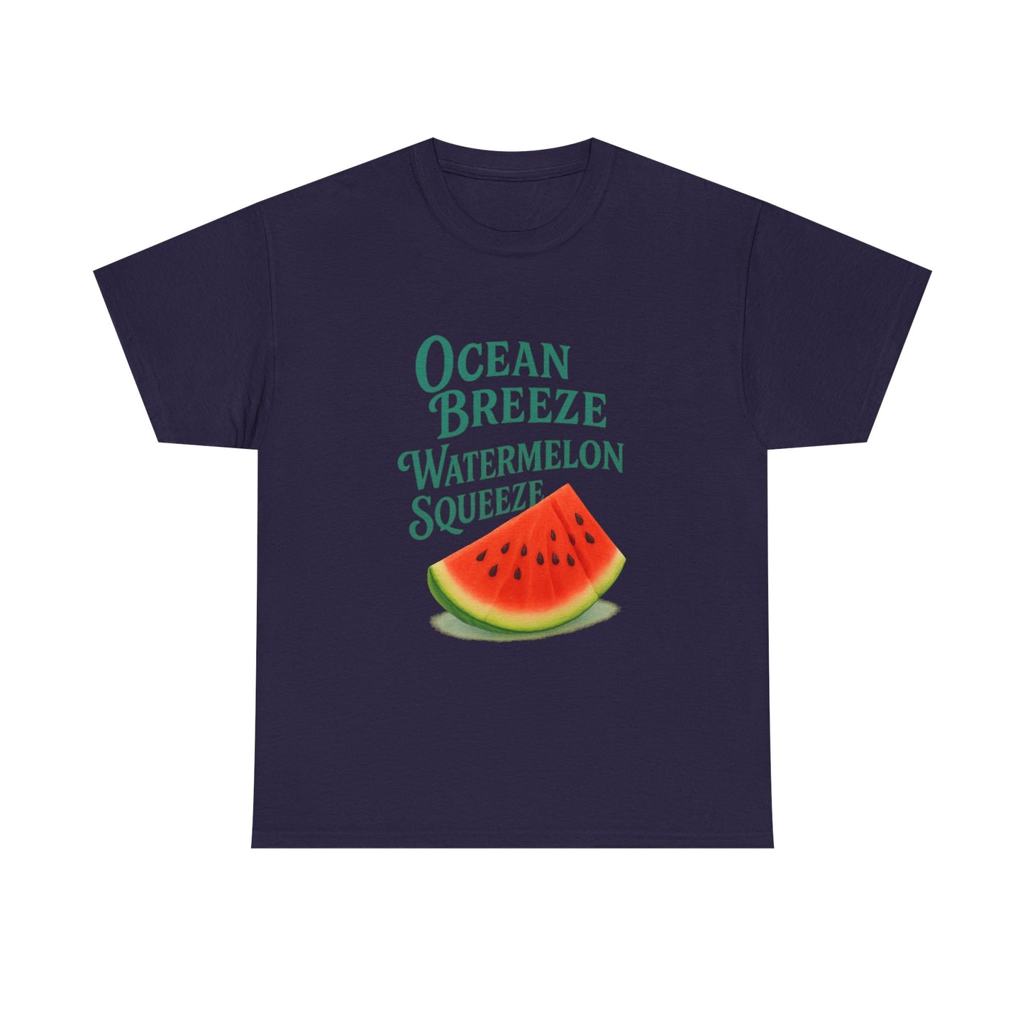 Watermelon Summer Tee – Unisex Cotton Beach Shirt