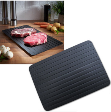 kitchen defrost plate minimalist modern cooking setup