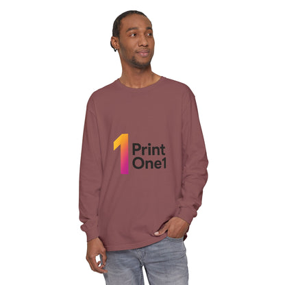Colorful Unisex Long Sleeve Cotton Tee – Everyday Wear