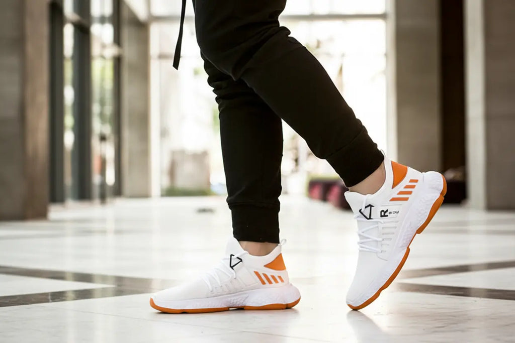 Running Shoes - Breathable Mesh Trainers Light EVA Sole