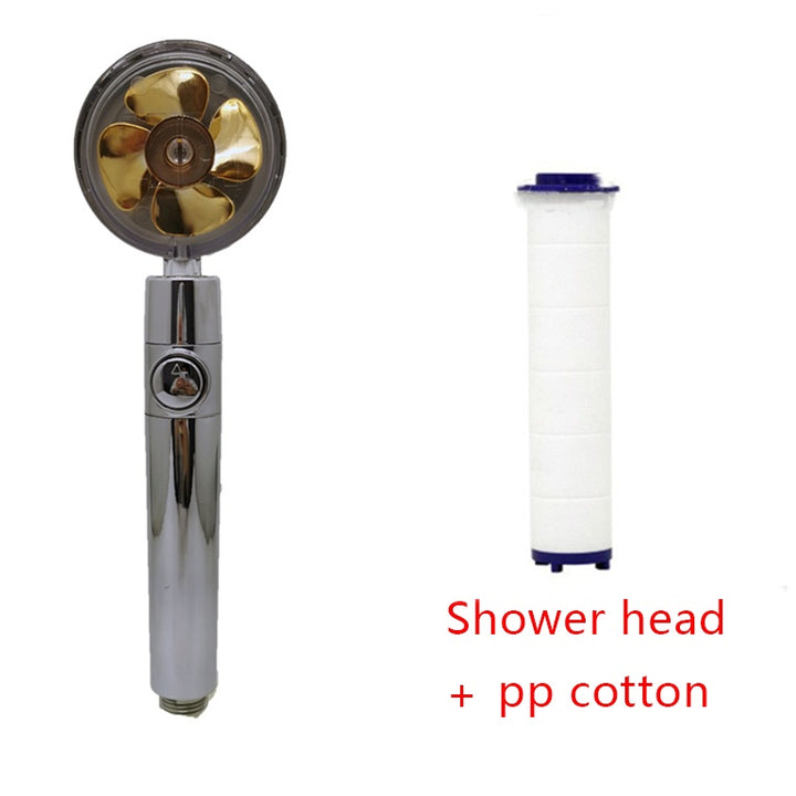 Water Saving Shower Head - Turbo Fan High Pressure Kits