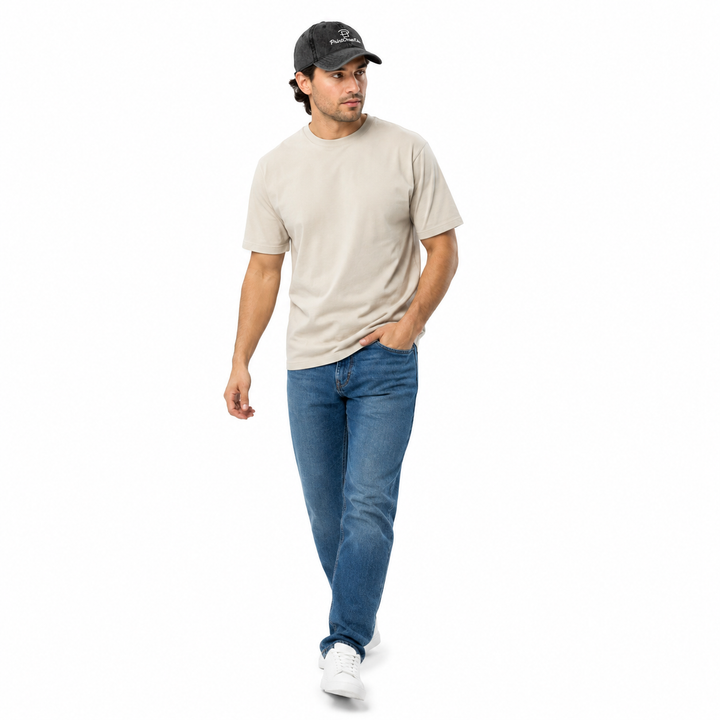 Retro embroidered hat for him or her with relaxed fit, soft cotton feel, antique hardware, and one of a kind finish for days.
