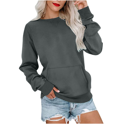 Women's Loose Long Sleeve Sweater – Cozy & Loose Fit