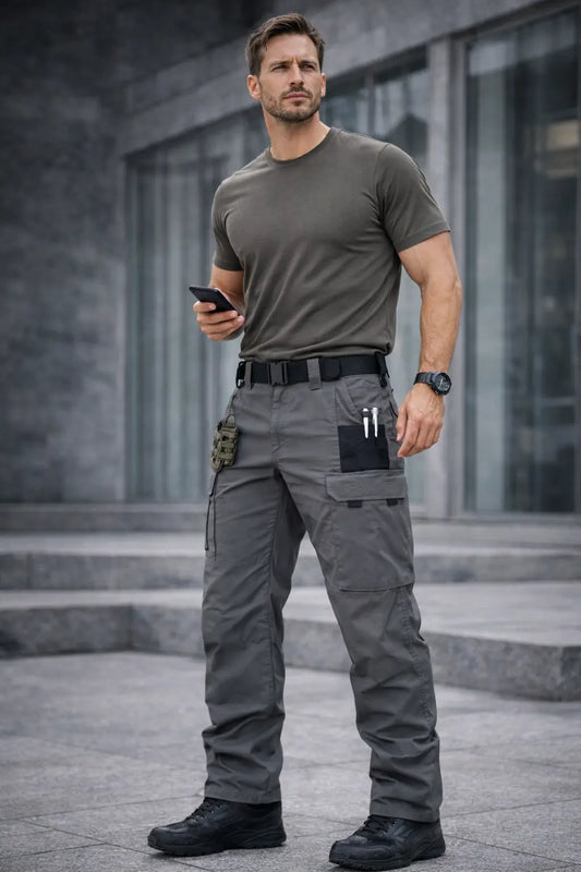 american tactical pants cargo pocket capacity demonstration