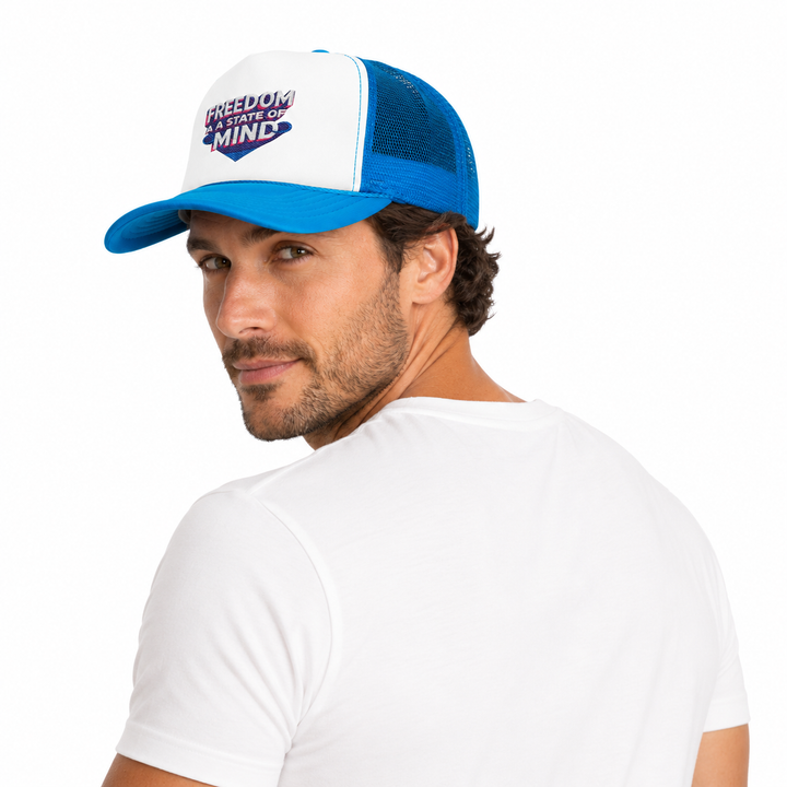 Unisex snapback cap with foam crown and lightweight summer feel