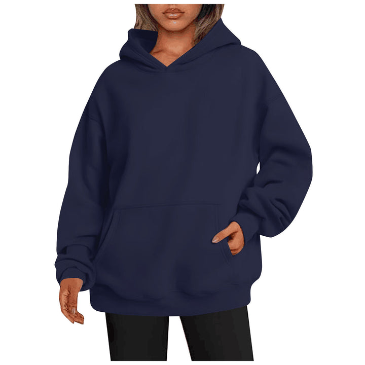 Oversized Women Hoodie With Pockets Casual Pullover Style