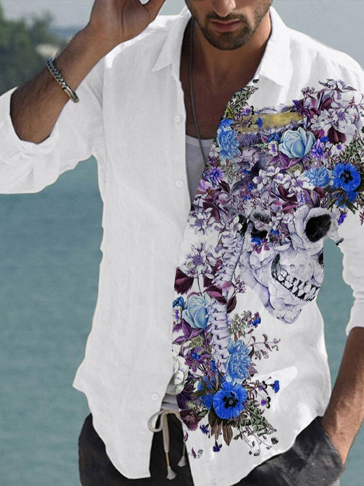 Bamboo Linen Printed Men&