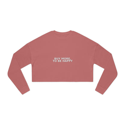 Women's Cropped Sweatshirt - Cozy & Chic Fall Essential