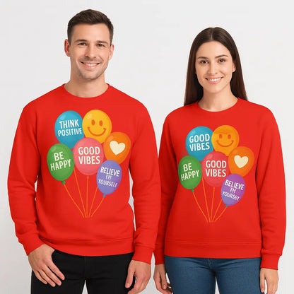 All-Over Print Motivational Sweatshirt – Stand Out

