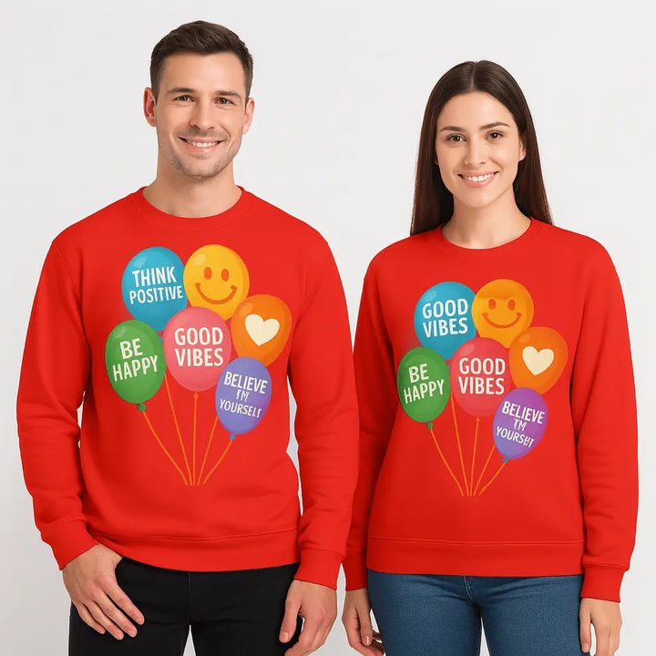 All-Over Print Motivational Sweatshirt – Stand Out

