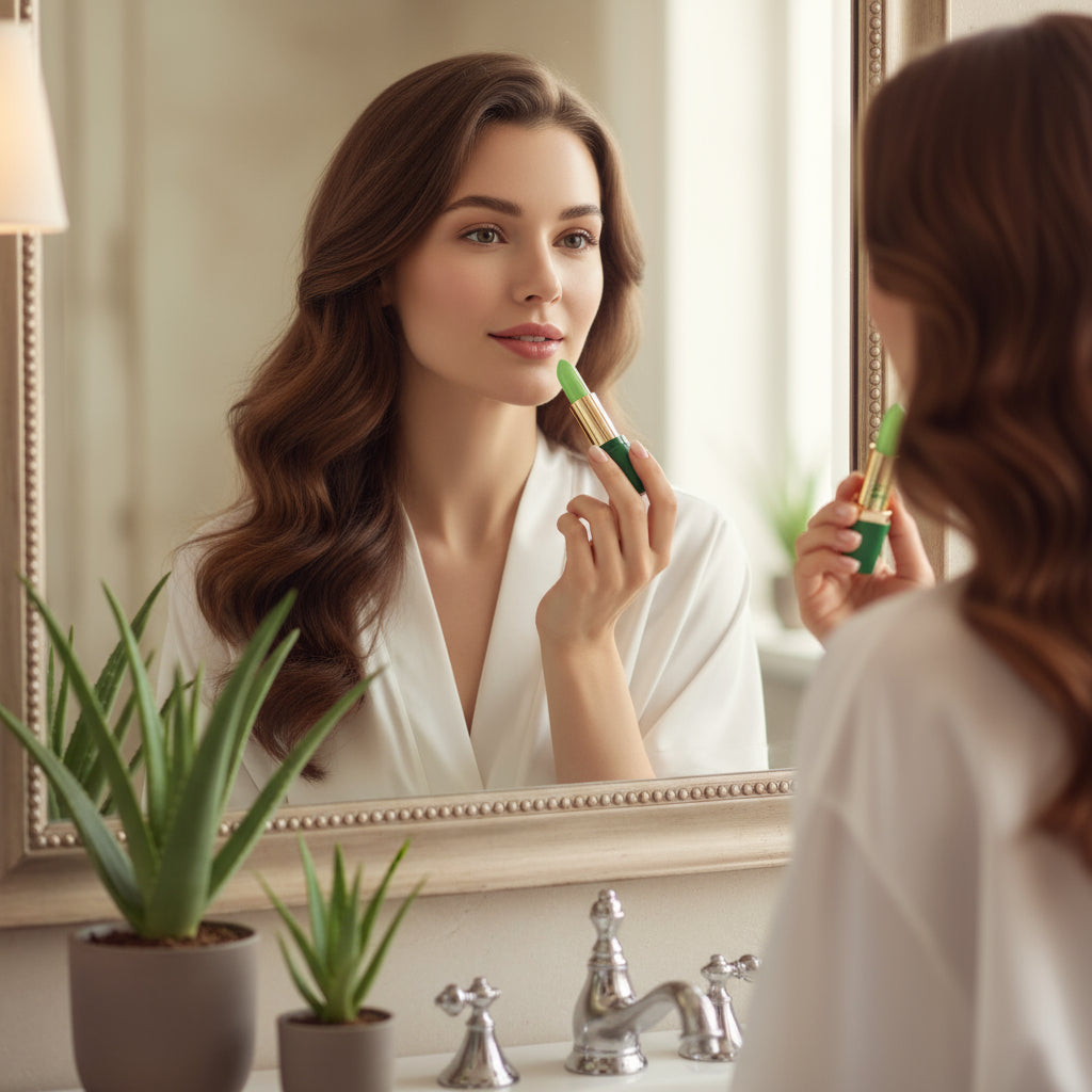 Aloe Vera Color Changing Lipstick – Hydrates All Day