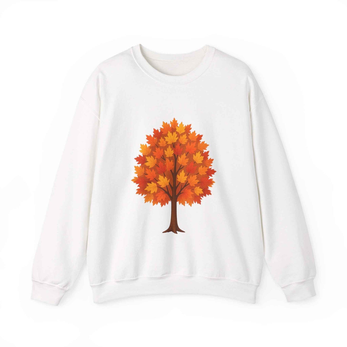 Autumn Tree Sweatshirt – Cozy Fall Crewneck