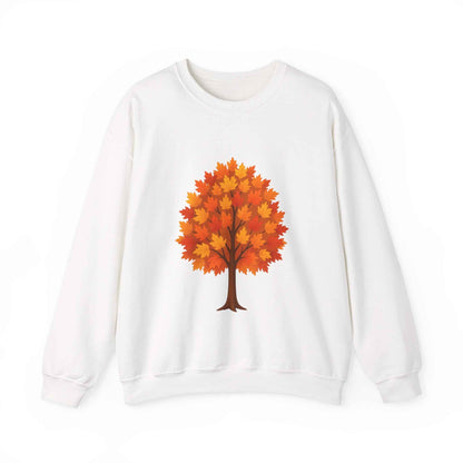 Autumn Tree Sweatshirt – Cozy Fall Crewneck