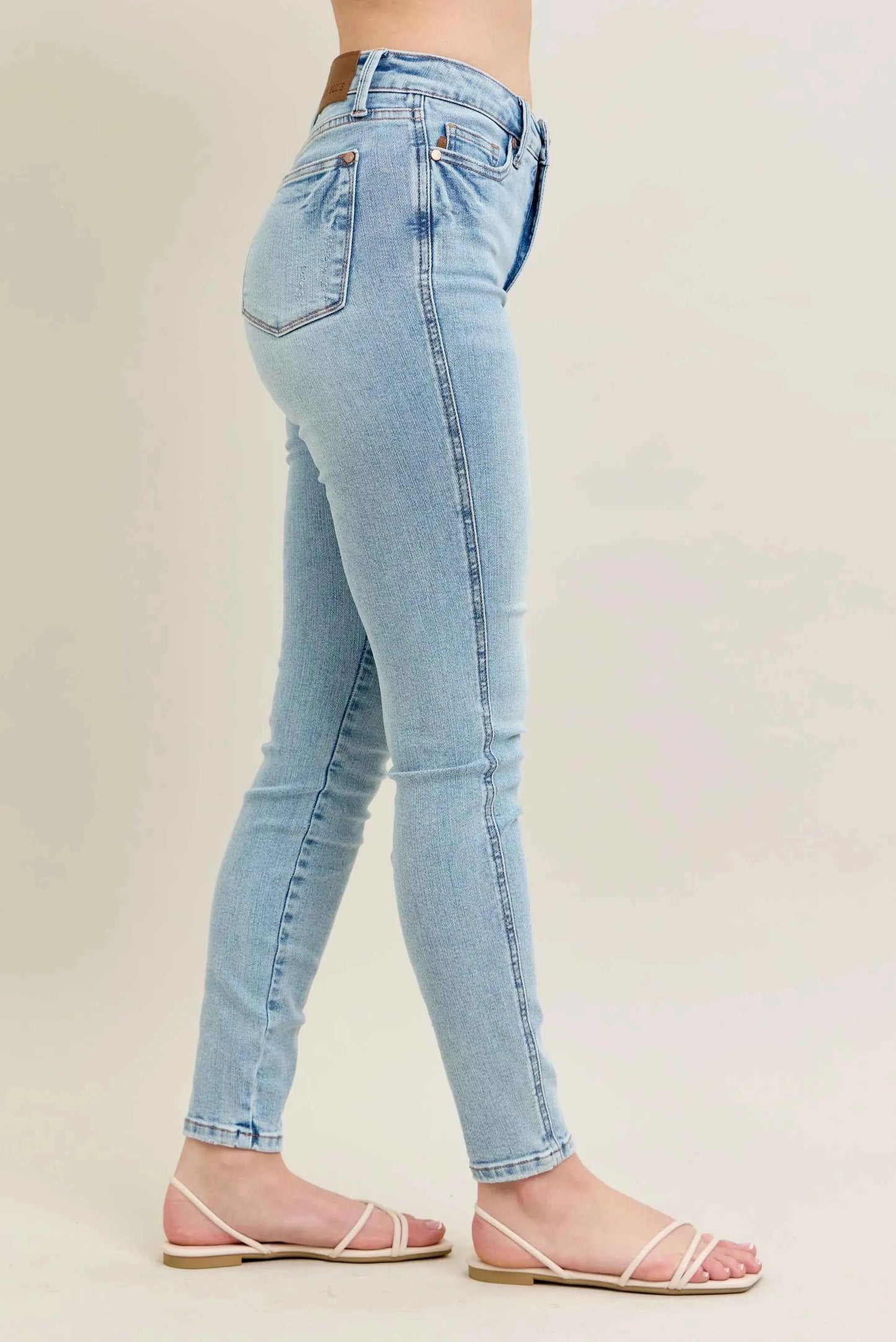Judy Blue Mr. Tummy Control Plus Size Skinny Jeans